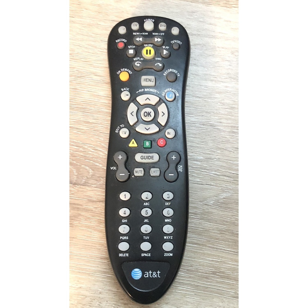 At&t Uverse U-Verse Universal Remote Control for ATT S10-S1 S10-S2 S10-S3 S10-S4